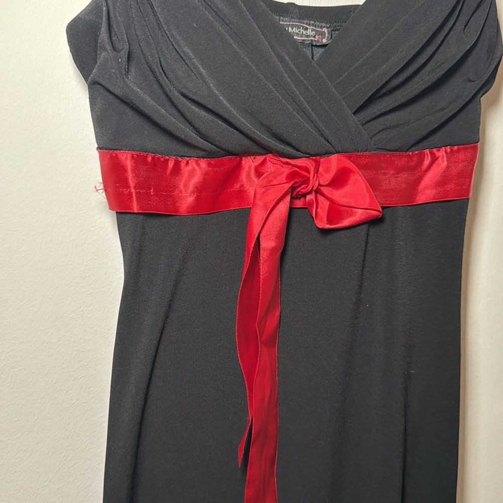 My Michelle Y2K a-line dress with red ribbon size S - Picture 5 of 12